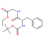 Glycine, N-[N-[(1,1-dimethylethoxy)carbonyl]-L-phenylalanyl]-, ethyl ester