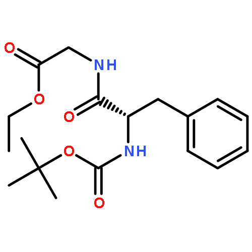 Glycine, N-[N-[(1,1-dimethylethoxy)carbonyl]-L-phenylalanyl]-, ethyl ester