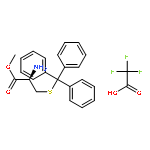 L-Cysteine, S-(triphenylmethyl)-, methyl ester, trifluoroacetate