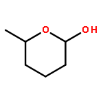 2H-Pyran-2-ol, tetrahydro-6-methyl-, (6S)-