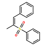 Benzene,[[(1E)-1-methyl-2-phenylethenyl]sulfonyl]-