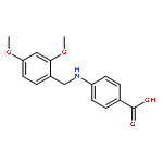 Benzoic acid, 4-[[(2,4-dimethoxyphenyl)methyl]amino]-