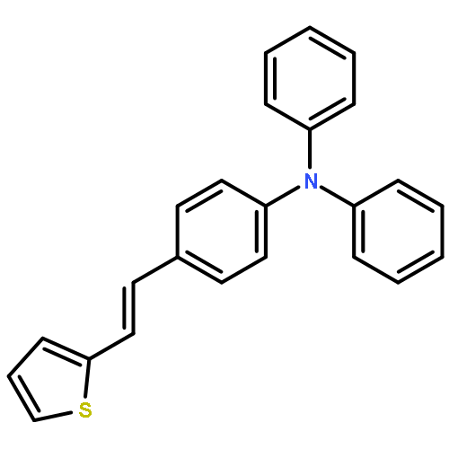 Benzenamine, N,N-diphenyl-4-[2-(2-thienyl)ethenyl]-