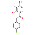 1-(2,4-Dihydroxy-3-methylphenyl)-2-(4-fluorophenyl)ethanone