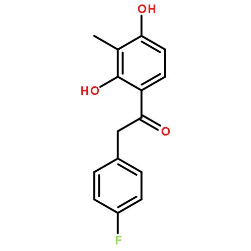 1-(2,4-Dihydroxy-3-methylphenyl)-2-(4-fluorophenyl)ethanone