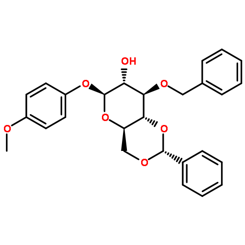 b-D-Glucopyranoside,4-methoxyphenyl 3-O-(phenylmethyl)-4,6-O-[(R)-phenylmethylene]-