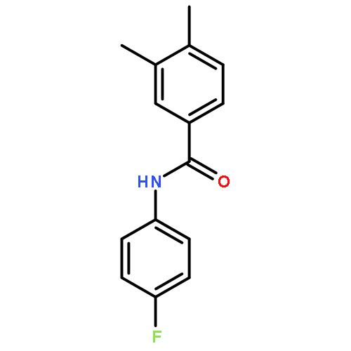 N-(4-fluorophenyl)-3,4-dimethylbenzamide