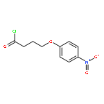 Butanoyl chloride, 4-(4-nitrophenoxy)-