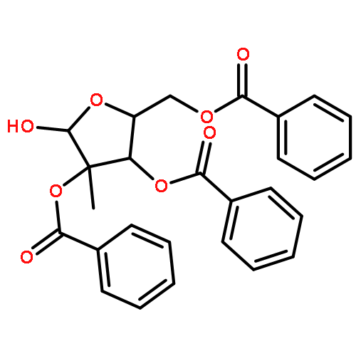 2,3,5-Tri-O-benzoyl-2-C-methyl-D-ribofuranose