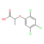 (2r)-2-(2,4,5-trichlorophenoxy)propanoic Acid