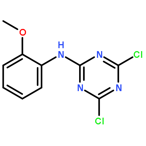 1,3,5-Triazin-2-amine,4,6-dichloro-N-(2-methoxyphenyl)-