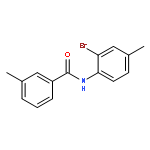 N-(2-Bromo-4-methylphenyl)-3-methylbenzamide