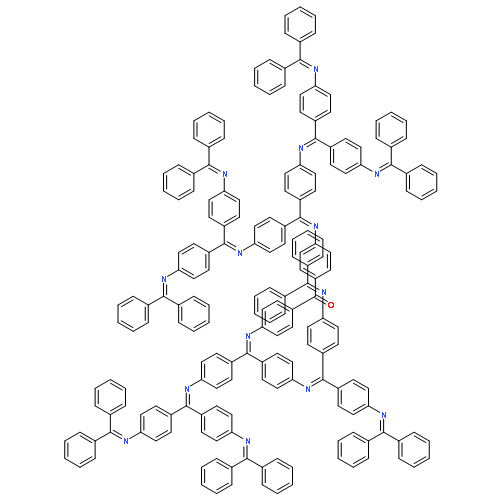 Methanone,bis[4-[[bis[4-[[bis[4-[(diphenylmethylene)amino]phenyl]methylene]amino]phenyl]methylene]amino]phenyl]-