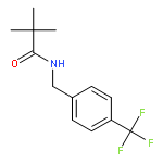 Propanamide, 2,2-dimethyl-N-[[4-(trifluoromethyl)phenyl]methyl]-