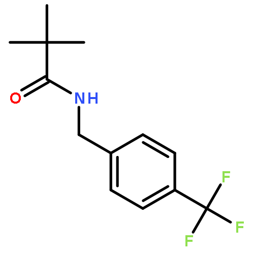 Propanamide, 2,2-dimethyl-N-[[4-(trifluoromethyl)phenyl]methyl]-