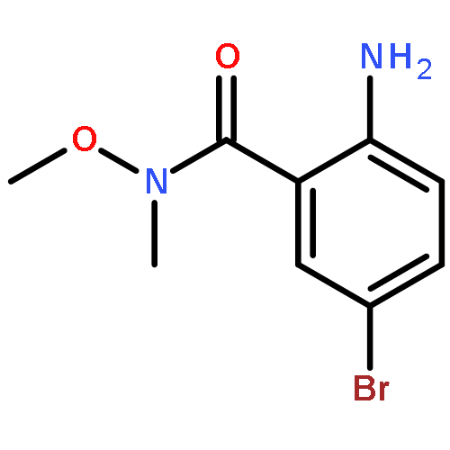 2-amino-5-bromo-N-methoxy-N-methylbenzamide