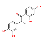 1-Propanone, 1-(2,4-dihydroxyphenyl)-2-(3,4-dihydroxyphenyl)-