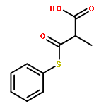 Propanoic acid, 2-methyl-3-oxo-3-(phenylthio)-