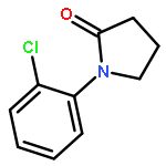 2-Pyrrolidinone, 1-(2-chlorophenyl)-