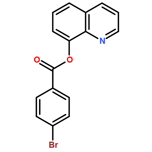 4-Bromo-benzoic acid quinolin-8-yl ester