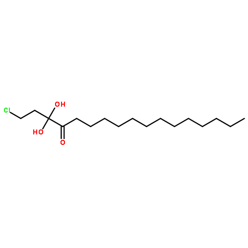 1-chloro-3,3-dihydroxyheptadecan-4-one