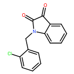 1-(2-CHLOROBENZYL)-1H-INDOLE-2,3-DIONE 