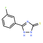 3H-1,2,4-Triazole-3-thione, 5-(3-fluorophenyl)-1,2-dihydro-