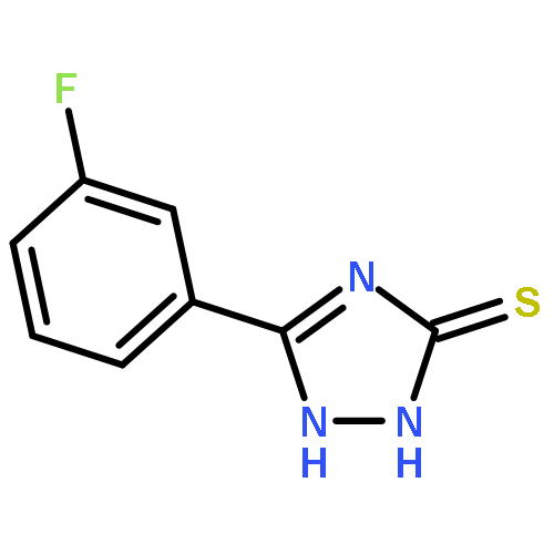 3H-1,2,4-Triazole-3-thione, 5-(3-fluorophenyl)-1,2-dihydro-