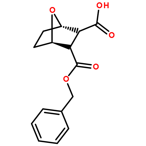 7-Oxabicyclo[2.2.1]heptane-2,3-dicarboxylicacid, mono(phenylmethyl) ester, (1R,2S,3R,4S)-rel- (9CI)