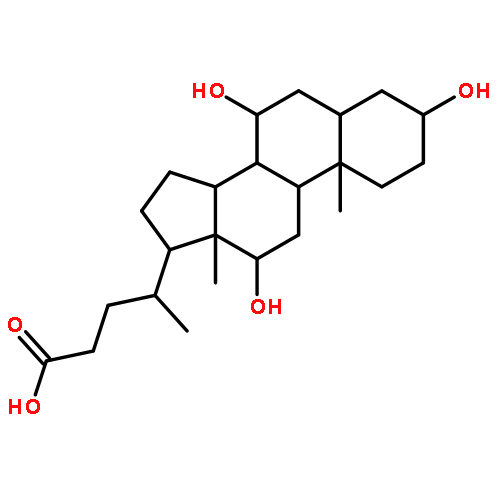 3alpha,7alpha,12alpha-trihydroxy-(5beta)-cholan-24-oic acid