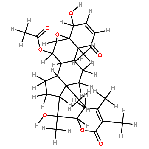 7beta-acetoxy-4beta,20R-dihydroxy-5beta,6beta-epoxy-1-oxo-witha-2,24-dienolide