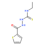 N-[(ethylcarbamothioyl)amino]thiophene-2-carboxamide