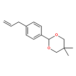 1,3-Dioxane, 5,5-dimethyl-2-[4-(2-propenyl)phenyl]-