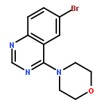 6-BROMO-4-(4-MORPHOLINYL)QUINAZOLINE 