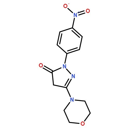 5-MORPHOLIN-4-YL-2-(4-NITROPHENYL)-4H-PYRAZOL-3-ONE 