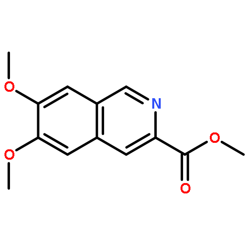 3-Isoquinolinecarboxylic acid, 6,7-dimethoxy-, methyl ester