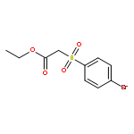 Acetic acid, [(4-bromophenyl)sulfonyl]-, ethyl ester