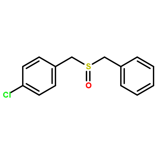 Benzene, 1-chloro-4-[[(phenylmethyl)sulfinyl]methyl]-