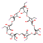 Heptakis-6-iodo-6-deoxy-beta-cyclodextrin