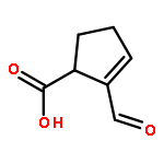 2-formylcyclopent-2-enecarboxylic acid