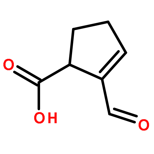 2-formylcyclopent-2-enecarboxylic acid