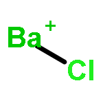 Barium(1+), chloro-