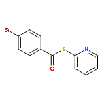 Benzenecarbothioic acid, 4-bromo-, S-2-pyridinyl ester