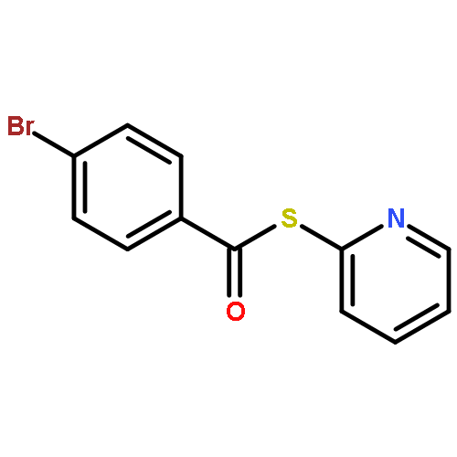 Benzenecarbothioic acid, 4-bromo-, S-2-pyridinyl ester