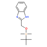 1H-Benzimidazole, 2-[[[(1,1-dimethylethyl)dimethylsilyl]oxy]methyl]-