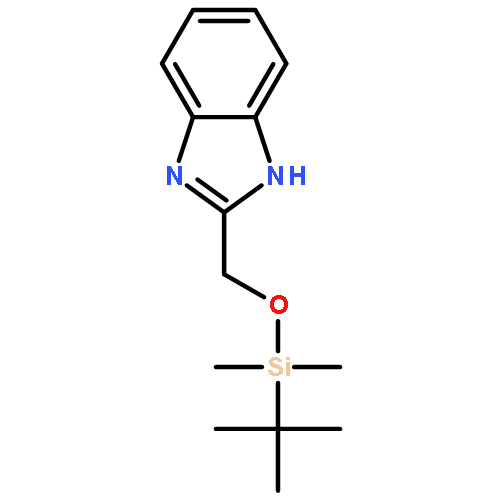 1H-Benzimidazole, 2-[[[(1,1-dimethylethyl)dimethylsilyl]oxy]methyl]-