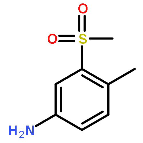 4-METHYL-3-METHYLSULFONYLANILINE 