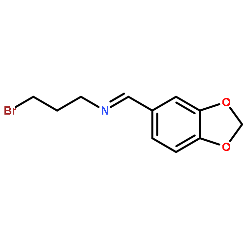 1-(1,3-BENZODIOXOL-5-YL)-N-(3-BROMOPROPYL)METHANIMINE 