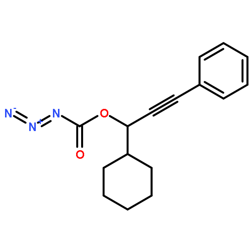 Carbonazidic acid, 1-cyclohexyl-3-phenyl-2-propynyl ester