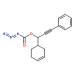 Carbonazidic acid, 1-(3-cyclohexen-1-yl)-3-phenyl-2-propynyl ester